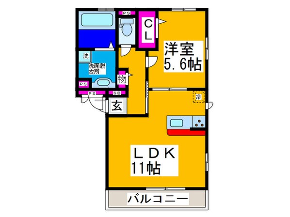 グラン　ソレイユの物件間取画像